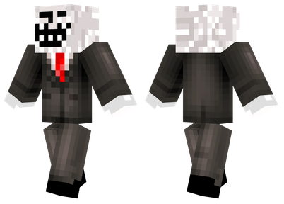 Trollface Minecraft Mob Skin