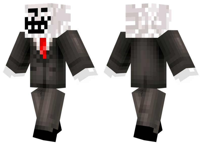 Troll Face Minecraft Skins