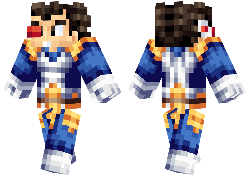 Vegeta Minecraft Skins