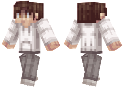 White Sweater Female Minecraft Skin