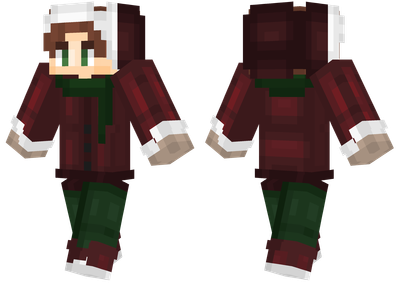 Winter Clothes Minecraft Skin