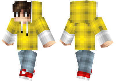 Yellow Hoodie  Minecraft Skins