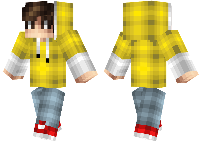 Yellow Hoodie | Minecraft Skins