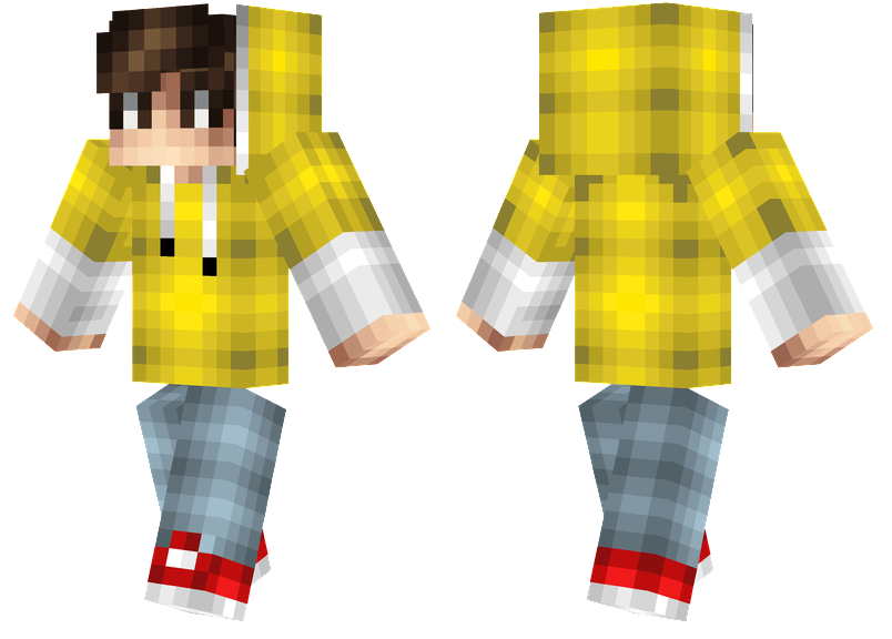 Yellow Hoodie | Minecraft Skins