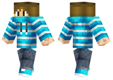 Cool Blue Guy | Minecraft Skins
