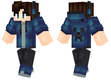 Cool Blue Guy | Minecraft Skins