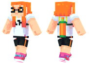 Orange Inkling Girl