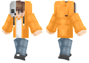 Orange Skull